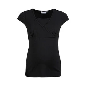 Umstands- Und Still-T-Shirt Cache Coeur In Schwarz