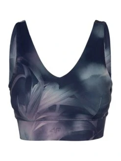 4F Sport-BH In Dunkelblau/ Bunt