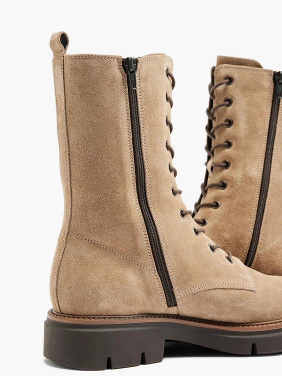 Schnürboots Beige - Image 5