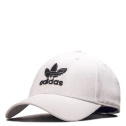 ADIDAS Cap Baseball Trefoil White Black