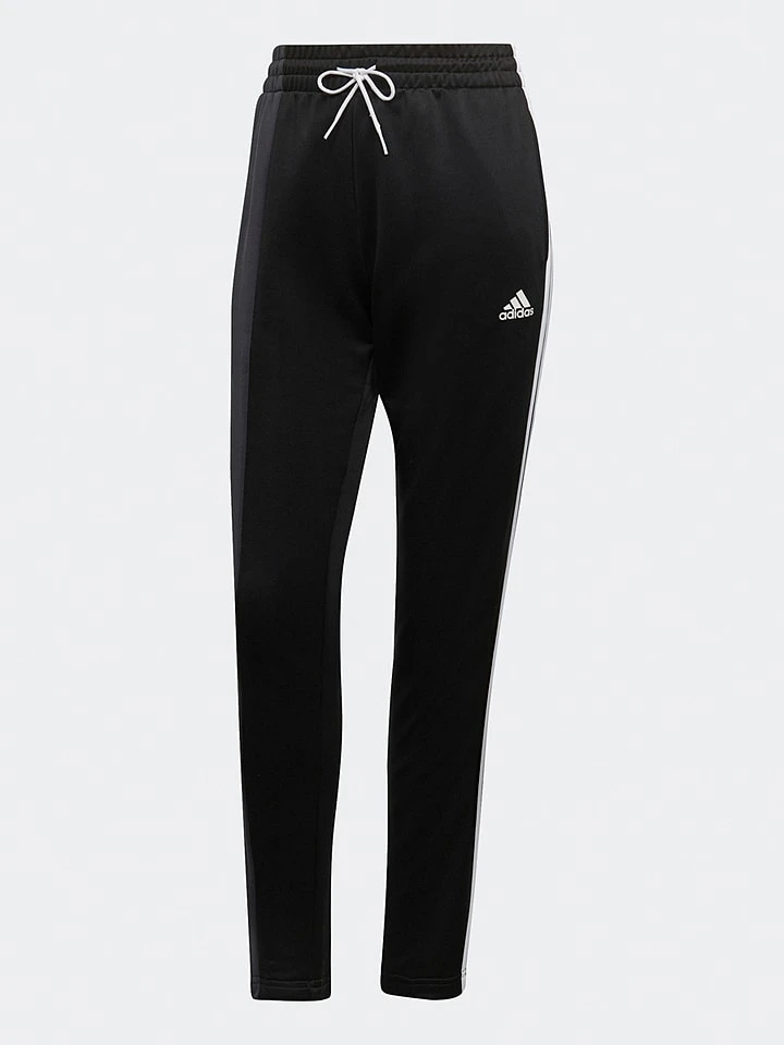 ADIDAS Trainingsanzug "W Bold Block TS" In Schwarz/ Anthrazit/ Weiß - Image 5