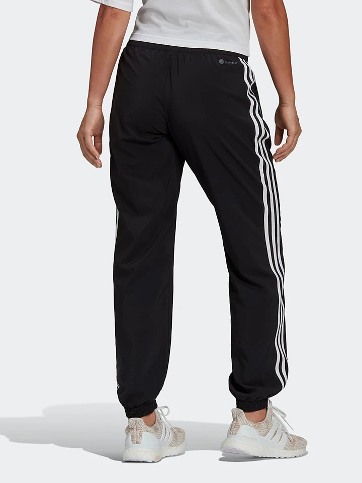 ADIDAS Trainingshose "WTR ICNS WVN PT" In Schwarz/ Weiß - Image 2