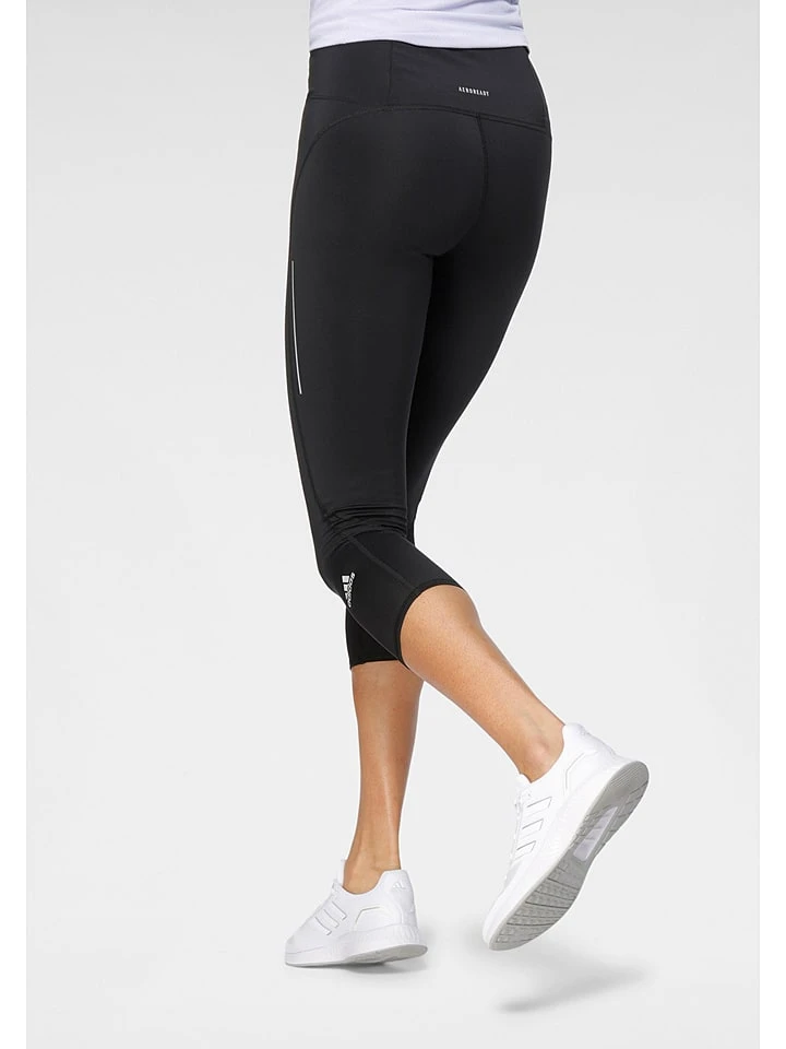 ADIDAS Trainingsleggings "Own The Run 3/4" In Schwarz - Image 2