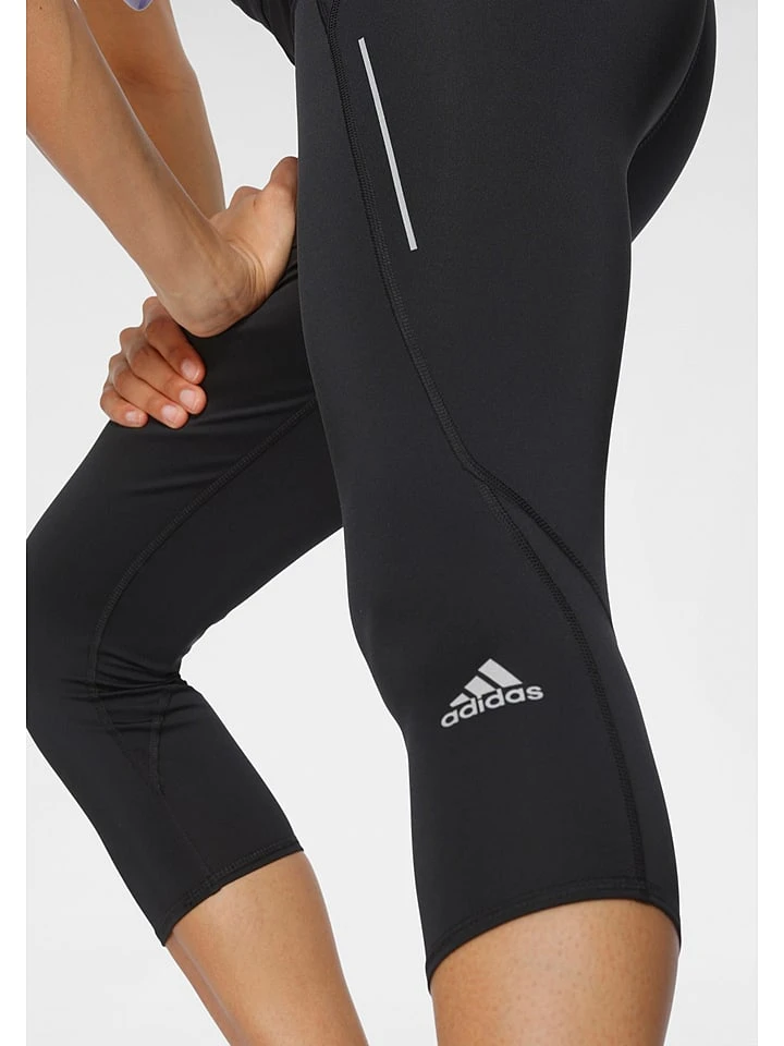 ADIDAS Trainingsleggings "Own The Run 3/4" In Schwarz - Image 3