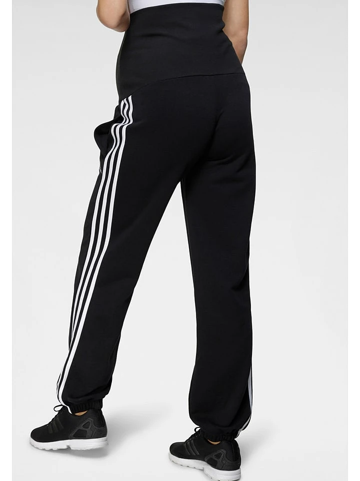 ADIDAS Umstandshose In Schwarz/ Weiß - Image 2