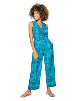 Jumpsuit In Hellblau