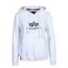 Alpha Industries Hoody - New Basic - White