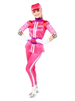 AMSCAN 4tlg. Kostüm "Penelope Pitstop" In Pink