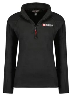 Fleecefullover "Tonneauhz" In Schwarz