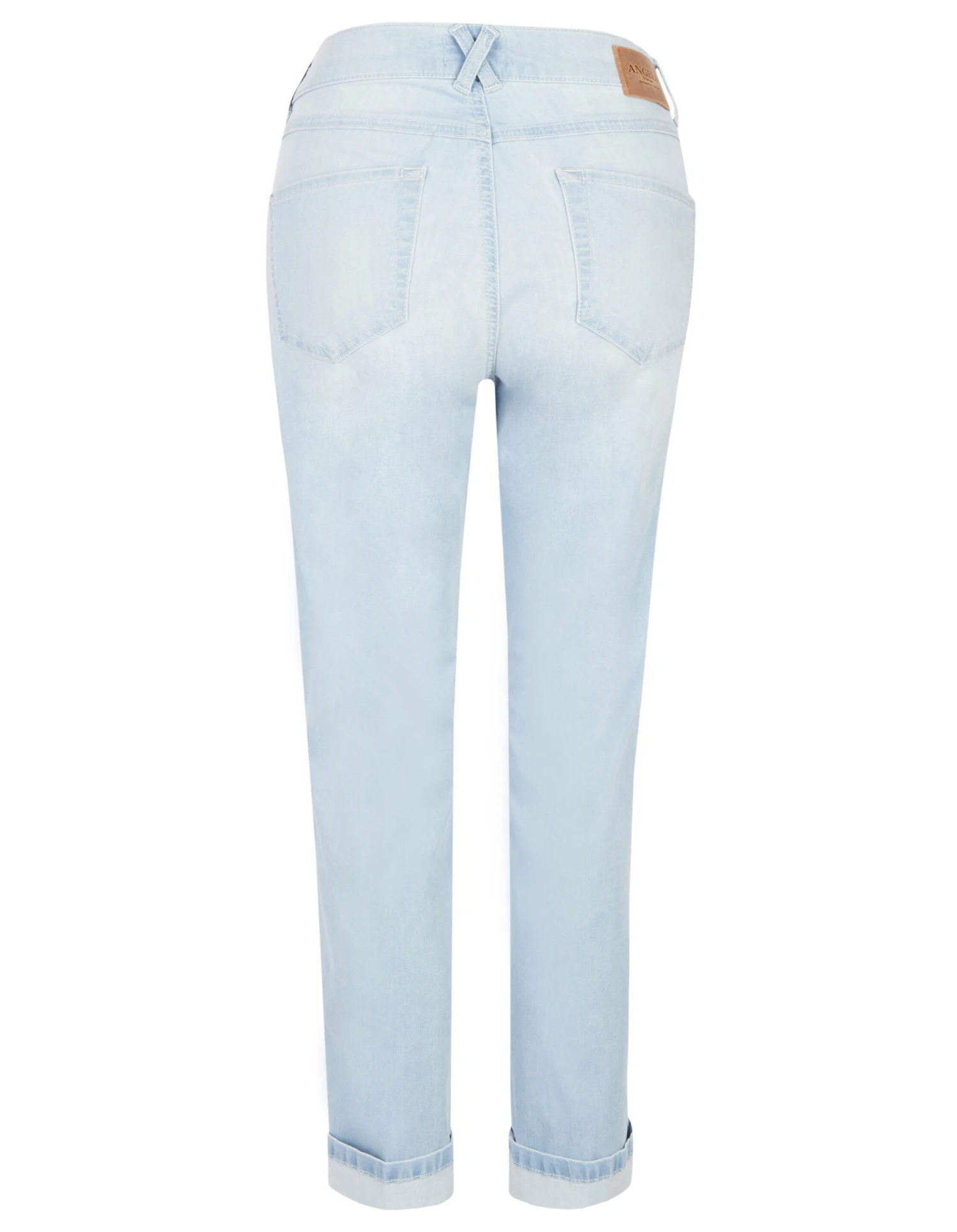 Angels 5-Pocket-Jeans Darleen Crop TU In Bleached Blue Used - Image 4