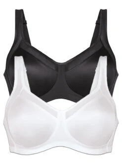 ANITA 2er Pack Schwangerschafts-BH Basic In Schwarz Weiss