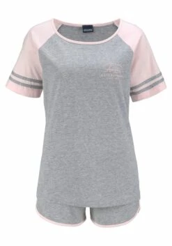 Arizona Shorty In Grau-rosa