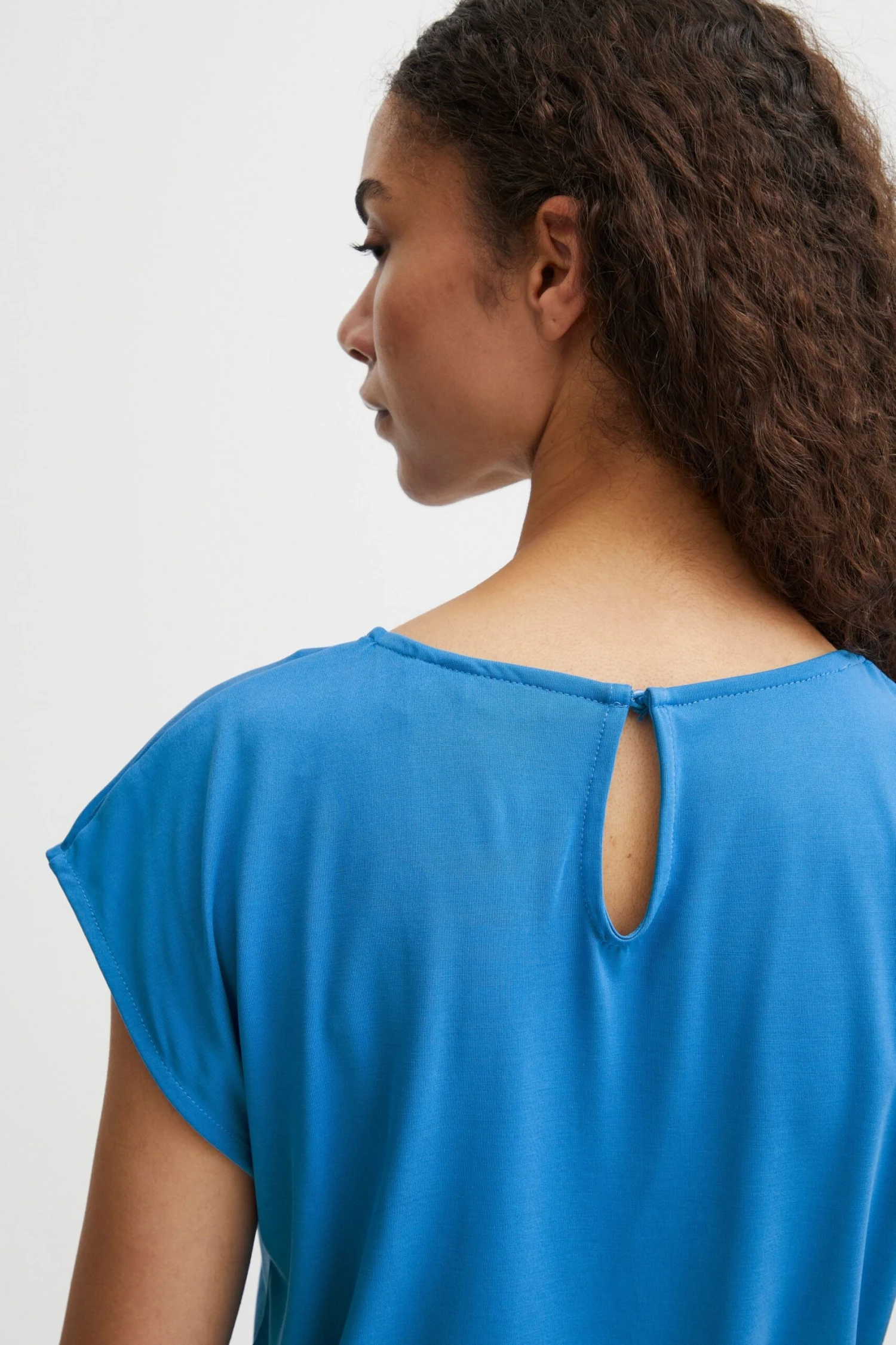 B.young Shirtbluse In Blau - Image 5