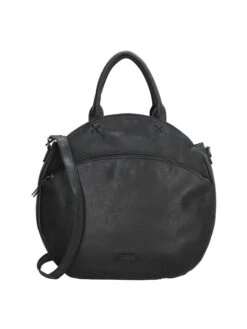 Henkeltasche In Schwarz - (B)40 X (H)40 X (T)7 Cm