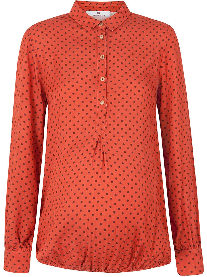 Stillbluse In Orange