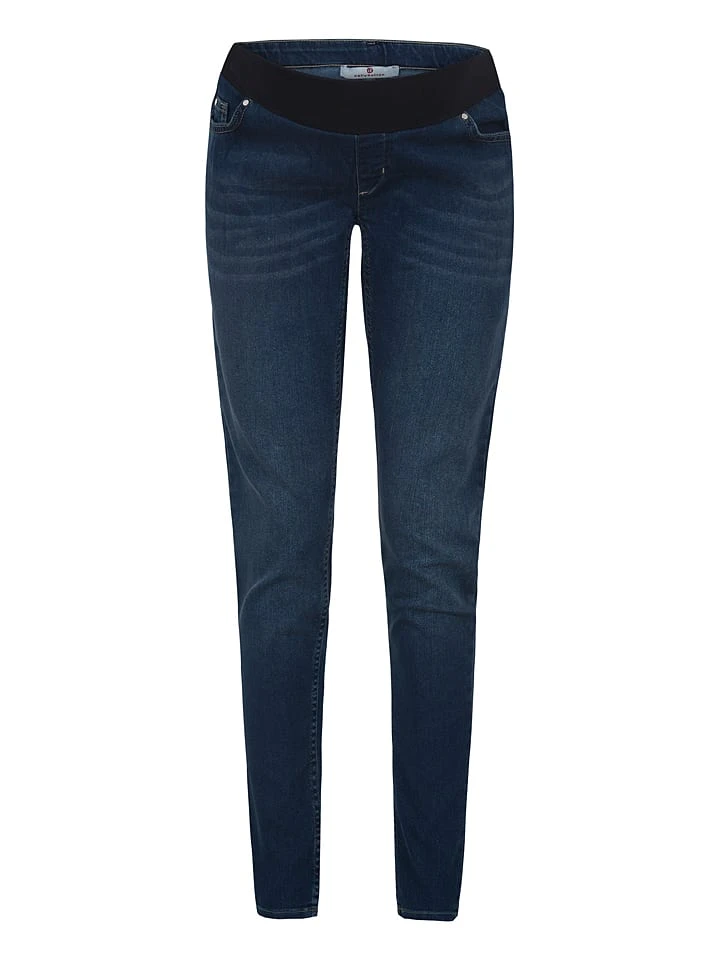 Umstandsjeans - Slim Fit - In Dunkelblau