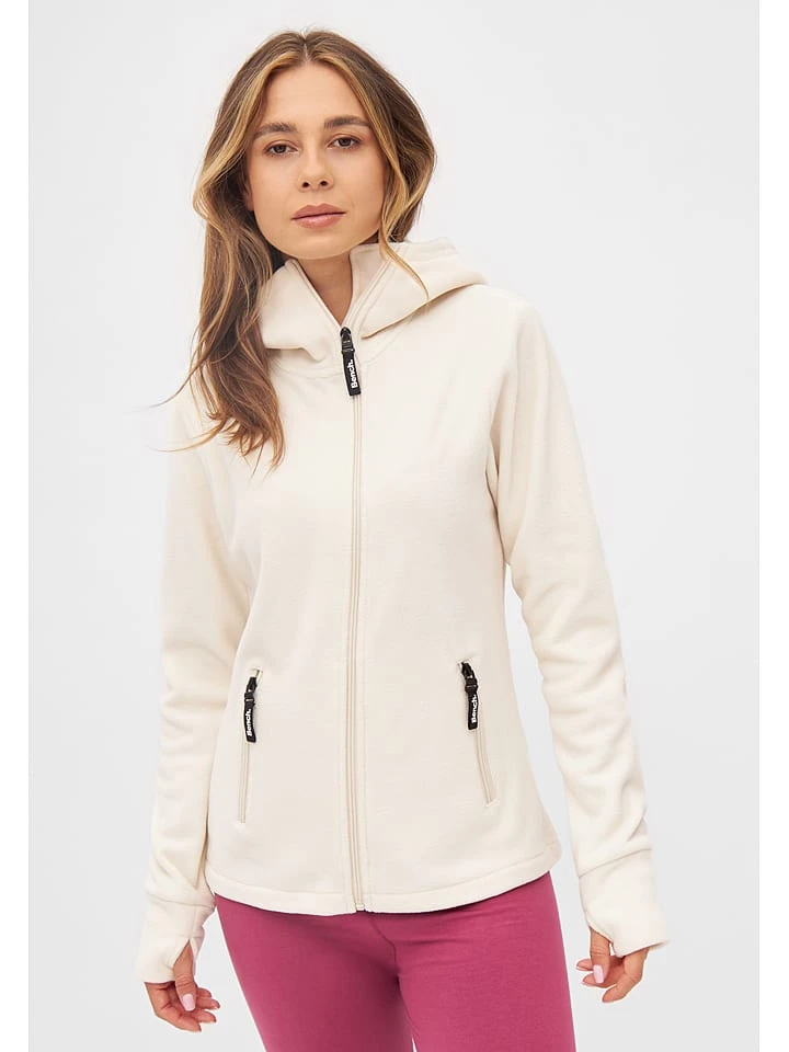 Bench Fleecejacke "Ninja" In Weiß - Image 2