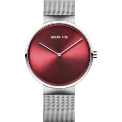 Bering Quarzuhr In Silber 39 Mm
