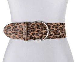 60 Mm Leder-Formgürtel In Braun