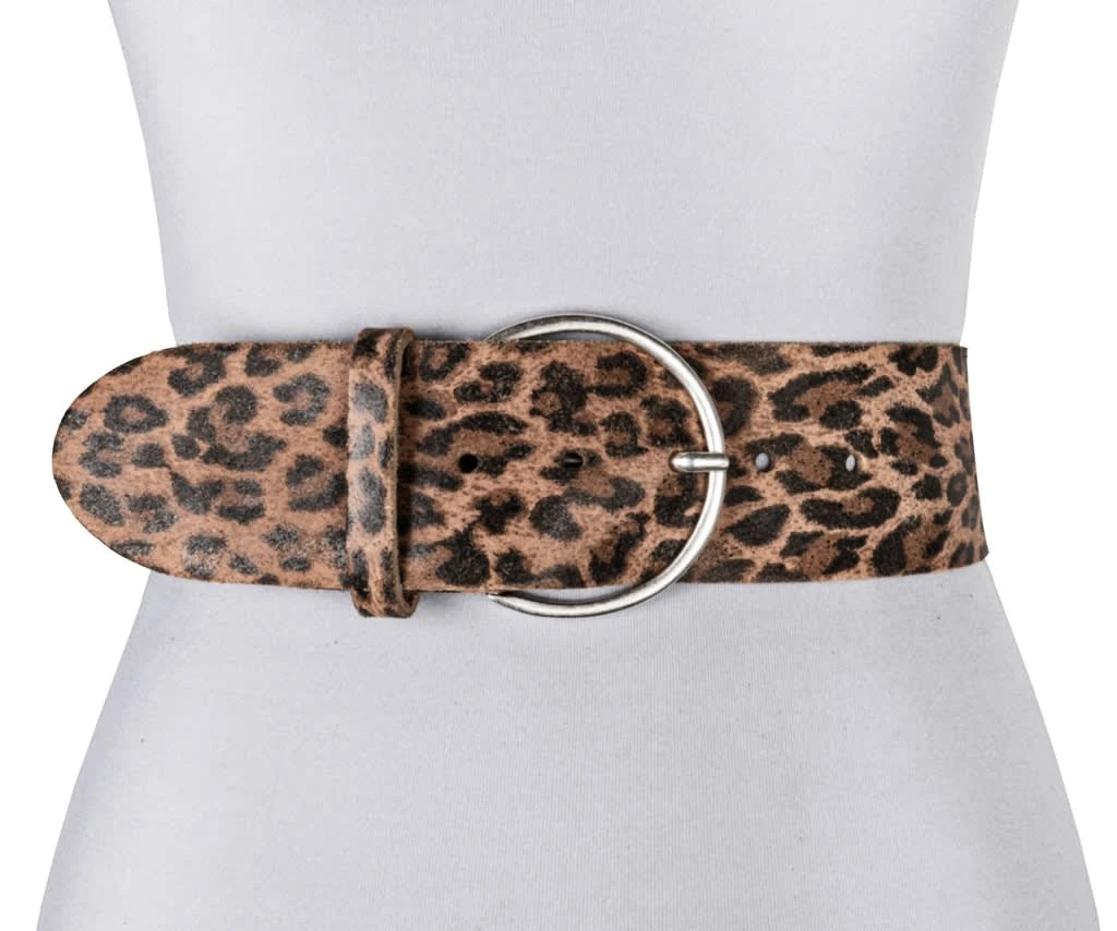 60 Mm Leder-Formgürtel In Braun