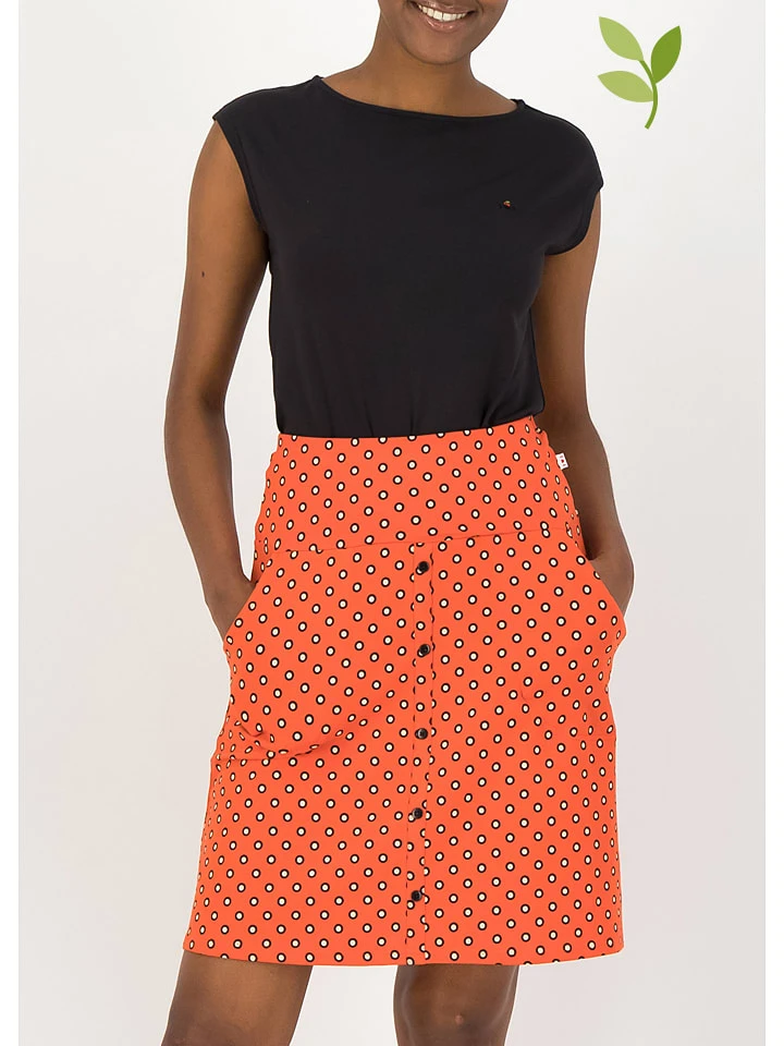 Blutsgeschwister Rock "La Vie Est Super Bingo Dots" In Orange