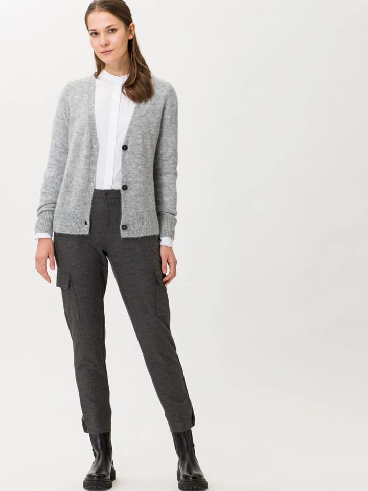 BRAX Cardigan "Alicia" In Grau - Image 3