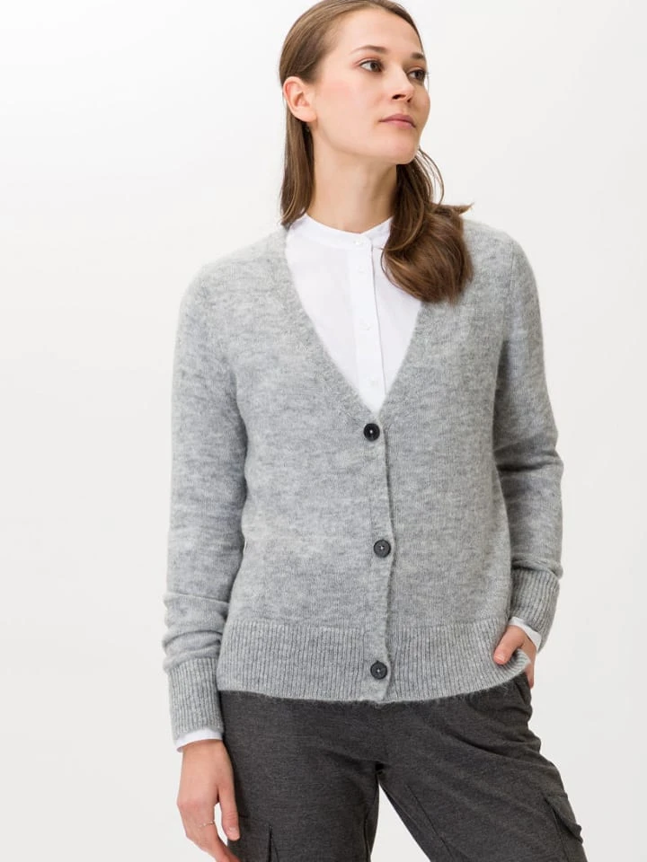 BRAX Cardigan "Alicia" In Grau - Image 4