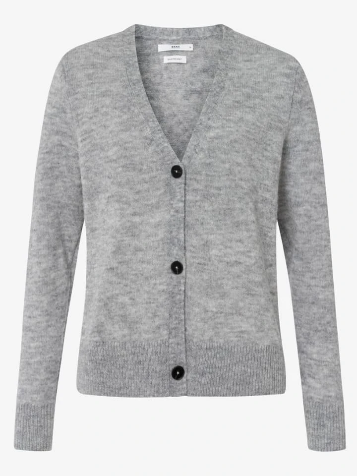 BRAX Cardigan "Alicia" In Grau