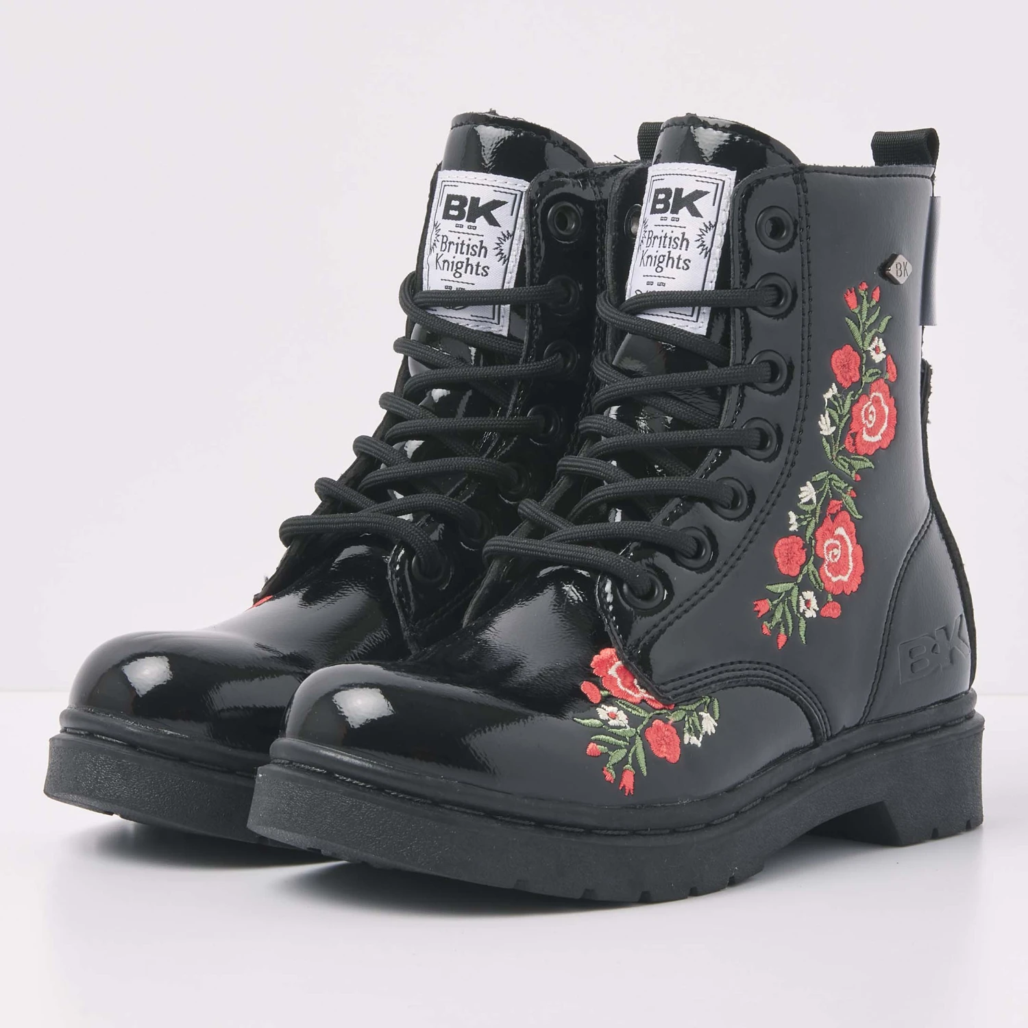 British Knights Sneaker Blake In Schwarz/geblümt - Image 3