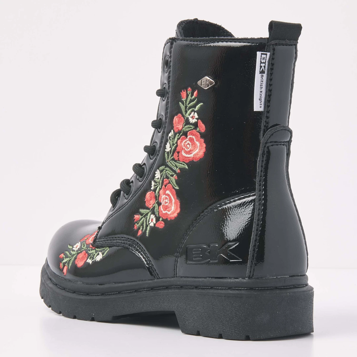 British Knights Sneaker Blake In Schwarz/geblümt - Image 4