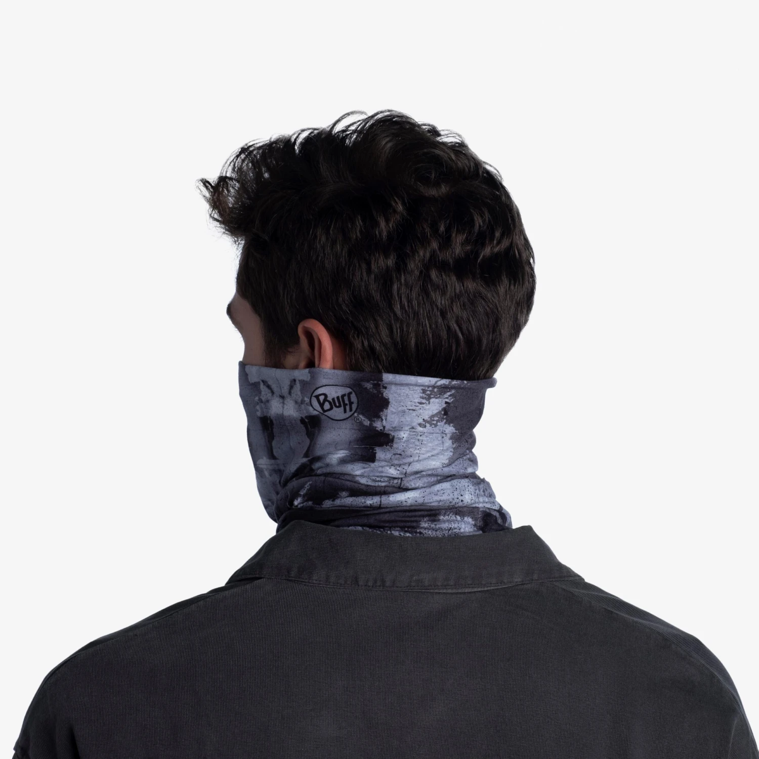 Buff Multifunktionstuch Original EcoStretch In Geoelens Grey - Image 7