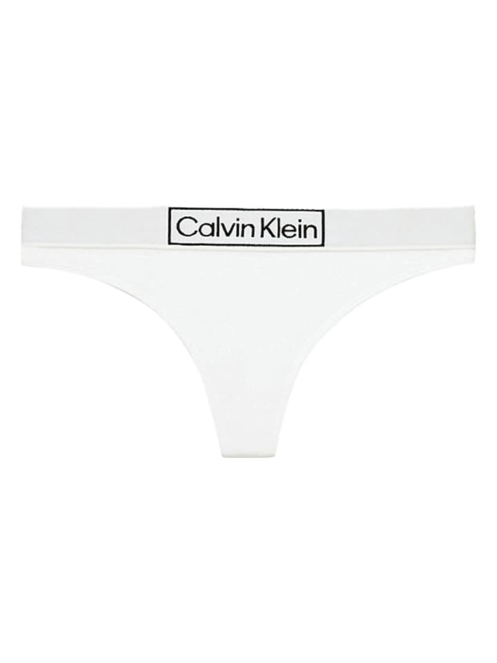 Calvin Klein String In Weiß