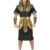 6tlg. Kostüm "Pharaoh" In Schwarz/ Gold