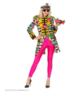 Kostümoberteil "Hawaii Paradefrack" In Bunt