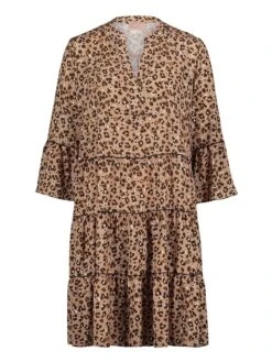 CARTOON Kleid In Hellbraun