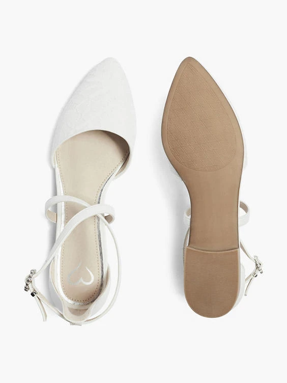 Catwalk Brautschuh Weiß - Image 3