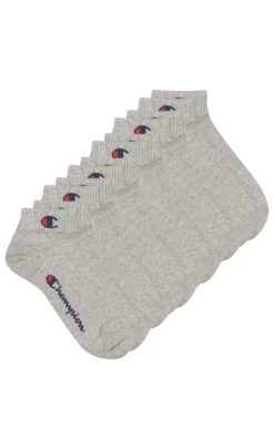 Champion Socken Quarter Socks 6pk In 400 - Grey
