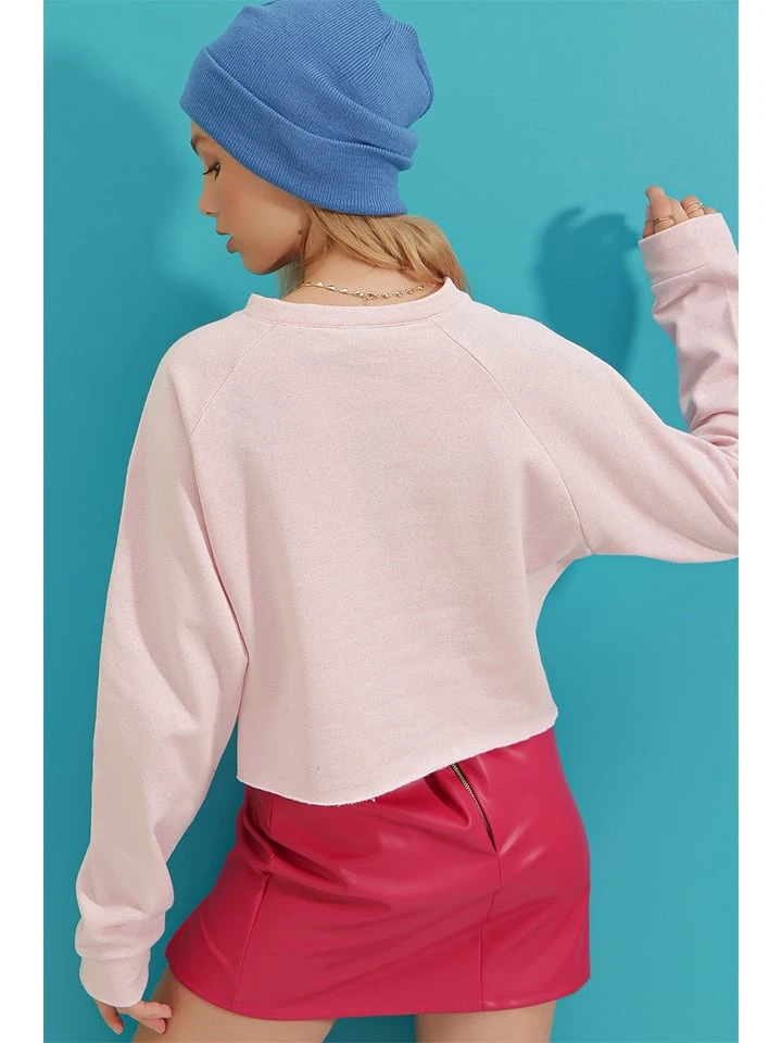 Sweatshirt In Rosa - Image 2