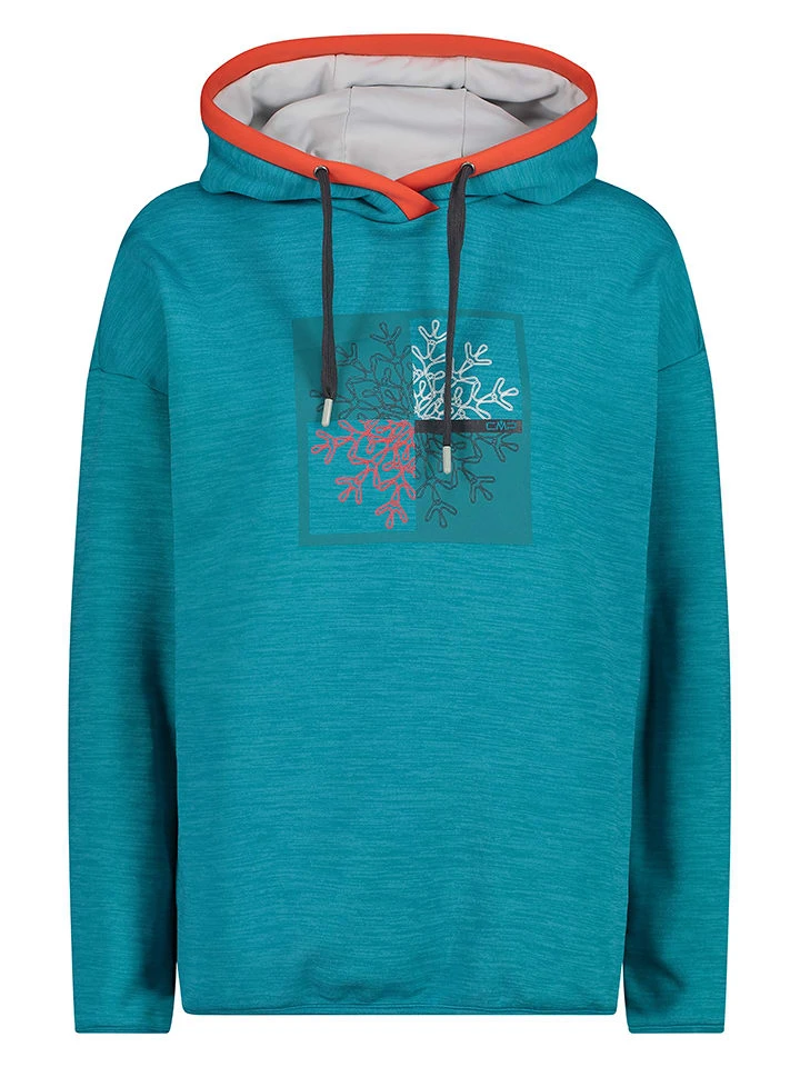 CMP Fleecehoodie In Petrol