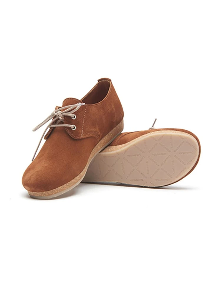 Leder-Halbschuhe In Braun - Image 4