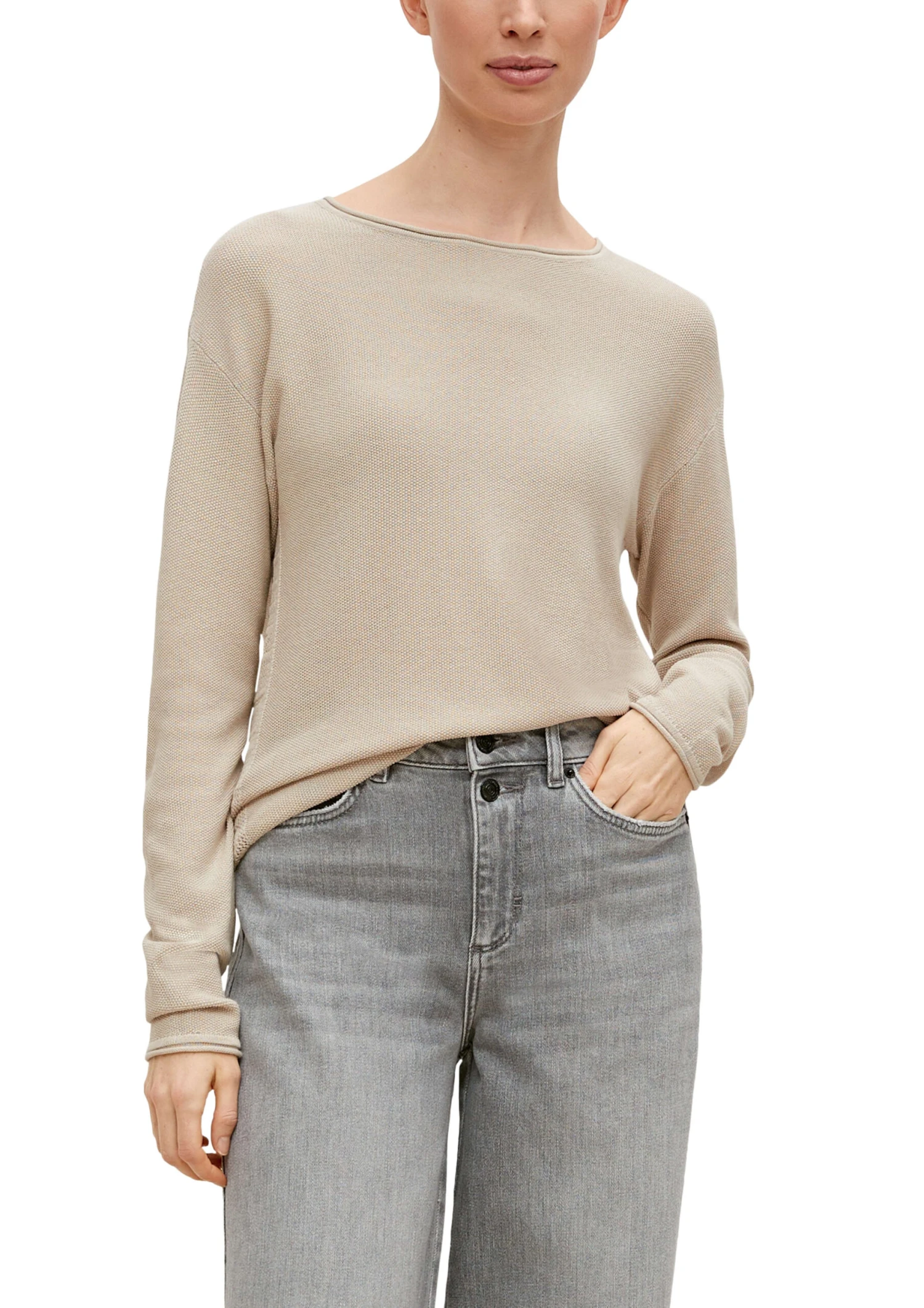 Strickpullover Beige - Image 3