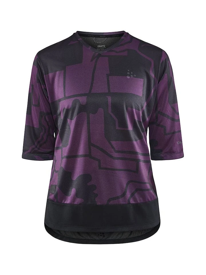 Craft Fahrradshirt "Core Bike Offroads" In Lila - Image 2