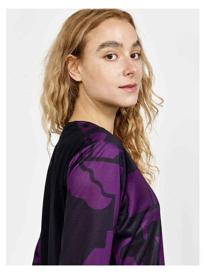 Craft Fahrradshirt "Core Bike Offroads" In Lila - Image 5