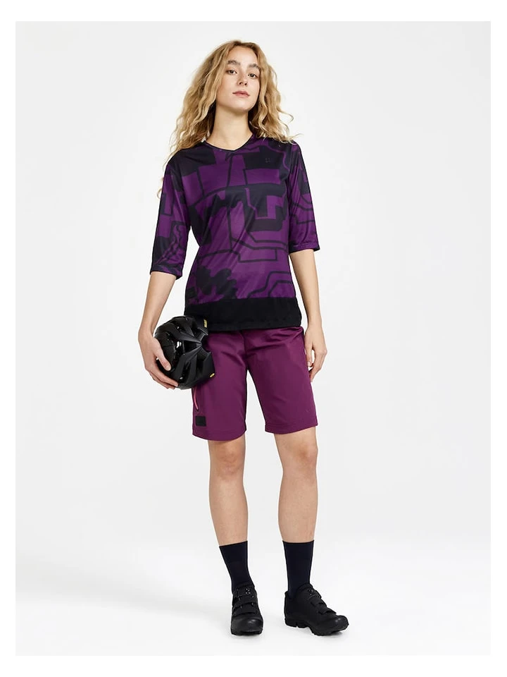 Craft Fahrradshirt "Core Bike Offroads" In Lila - Image 7