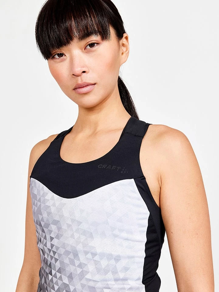 Craft Trainingstop "ADV Endur" In Schwarz/ Weiß - Image 3