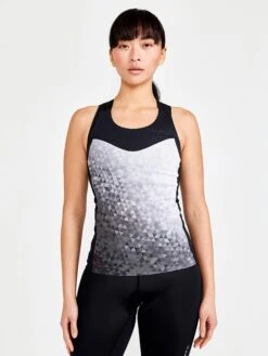 Craft Trainingstop "ADV Endur" In Schwarz/ Weiß