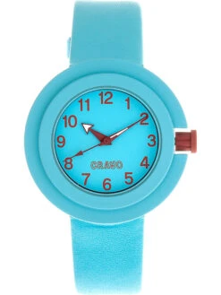 Quarzuhr "Equinox" In Hellblau