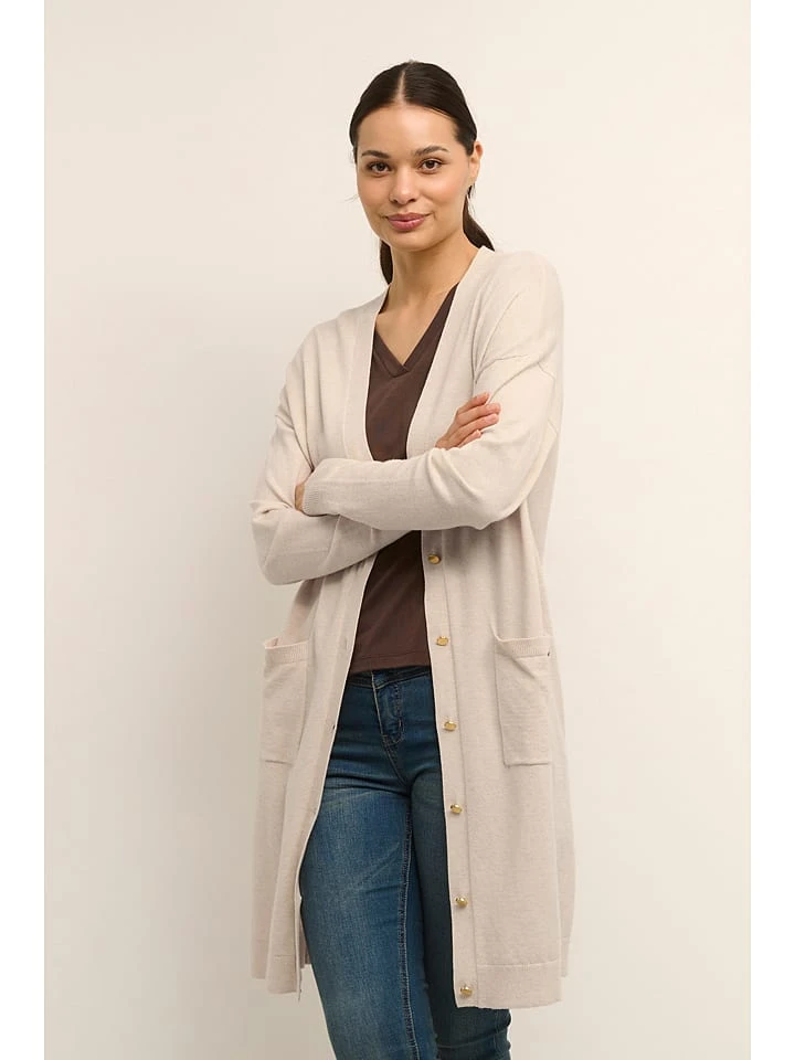 Cream Cardigan In Creme