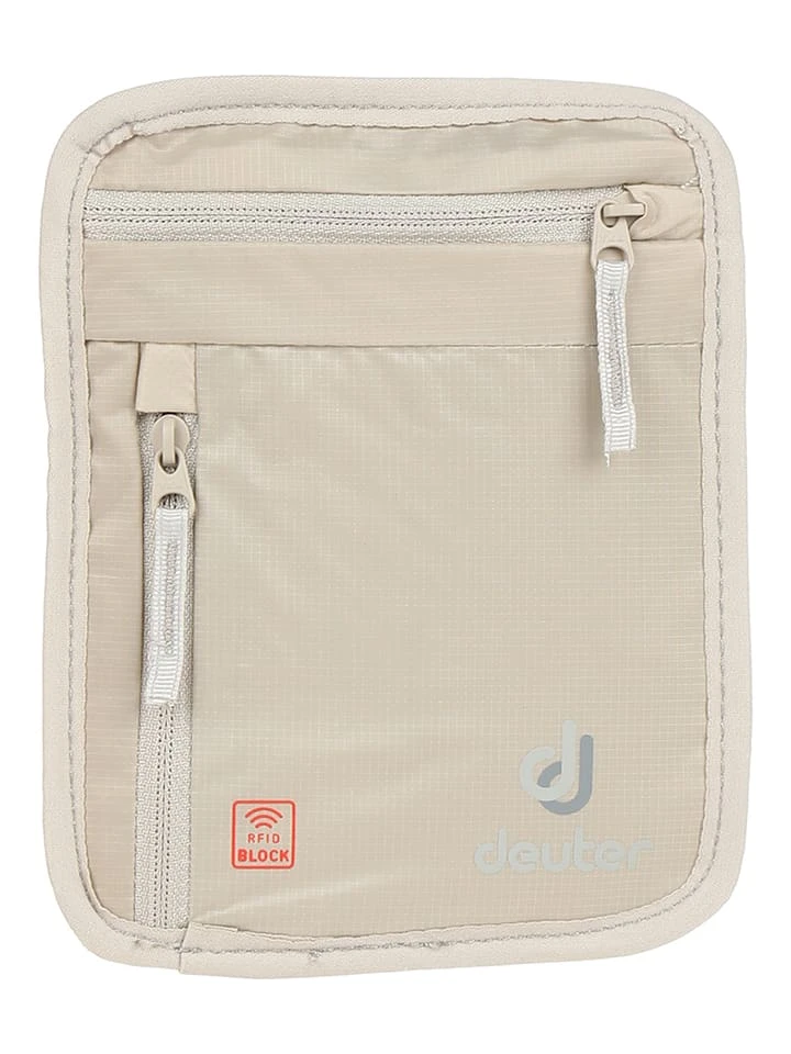 Deuter Geldbörse "Security Wallet I RFID Block" In Beige - (B)14 X (H)18 Cm