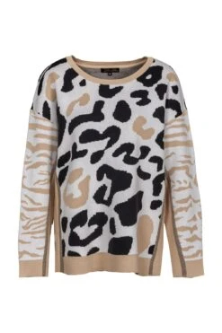 Rundhalspullover Carlotta In Weiß